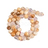 Natural Cherry Blossom Agate Beads Strands G-H062-A02-02-3