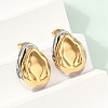 304 Stainless Steel Stud Earrings EJEW-U045-04C-GP-2