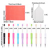 10Pcs 10 Colors ABS Plastic Nail Art Rhinestones Pickers Beadable Pens DIY-TA0014-97-3