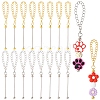 10Pcs Iron Chains Cup Handle Charms HJEW-YW00131-01-2