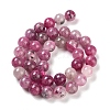 Natural Cherry Blossom Agate Beads Strands G-B076-A02-03-3