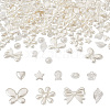 Craftdady 180Pcs 9 Style ABS Plastic Imitation Pearl Beads OACR-CD0001-08-10