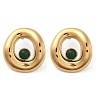 304 Stainless Steel Stud Earrings STAS-Z112-12G-01-4