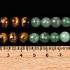 Chakra Theme Natural Red Rainbow Jasper & Yellow Aventurine & Tiger Eye & Green Aventurine & Blue Spot Stone & Lapis Lazuli & Amethyst Beads Strands G-F668-14-8mm-6