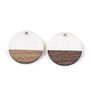 Resin & Walnut Wood Pendants RESI-S358-02D-01-2