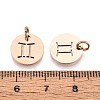 304 Stainless Steel Charms STAS-Q201-T445-3R-3