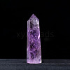 Natural Amethyst Hexagonal Prism Display Decorations PW-WG8F58A-01-4