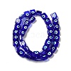 Handmade Evil Eye Lampwork Beads Strands LAMP-G154-03C-2