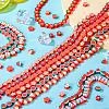12 Strands 12 Styles Handmade Polymer Clay Bead Strands CLAY-TA0001-72A-6
