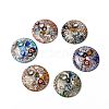 Handmade Silver Foil Lampwork Big Pendants FOIL-S116-3-B-2