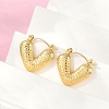 304 Stainless Steel Hoop Earrings for Women EJEW-U046-06B-G-1