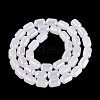 Electroplate Imitation Jade Glass Beads Strands EGLA-Q132-03B-B01-2
