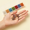 3500Pcs 7 Colors 12/0 Glass Round Seed Beads SEED-YW0001-23-7