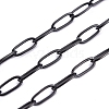 304 Stainless Steel Paperclip Chains CHS-F010-01B-B-01-2