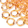 Transparent Resin Finger Rings RJEW-T013-001-E05-2