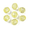 Transparent Acrylic Beads OACR-Q015-02C-2