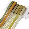 18 Yards 6 Styles Polyester Ribbon SRIB-C001-E04-1