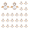 DICOSMETIC 40Pcs Alloy Rhinestone Pendants FIND-DC0002-97-1