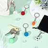 Olycraft Resin & Plastic Pendants Keychains KEYC-OC0001-30-6