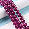 Natural Mashan Jade Beads Strands DJAD-10D-33-2