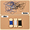 60Pcs 3 Styles Wood Thread Winding Boards DIY-SC0031-10A-3