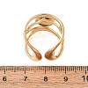 304 Stainless Steel Cuff Ring Components SA-CBA76C4-02G-01-3