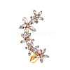 Rhinestone Cuff Earrings WG048EE-13-1