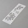 Plastic Drawing Stencil DIY-WH20001-12A-2