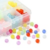 Transparent Acrylic Ball Beads FACR-CJ0001-02-8