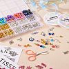 DIY Evil Eye Bracelet Making Kit DIY-TA0004-41-5