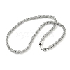 6MM 304 Stainless Steel Rope Chain Necklaces SA-CBA2696-04P-4