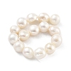 Natural Cultured Freshwater Pearl Beads Strands PEAR-P062-35-3