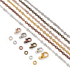 Craftdady DIY Brass Chain Jewelry Set Kits DIY-CD0001-08-3