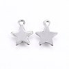 201 Stainless Steel Charms STAS-E438-50P-2