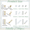 2700 Pcs Glass Bugle Beads SEED-HY0001-21-2