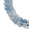 Natural Aquamarine Beads Strands G-F509-10-4mm-4