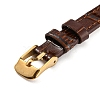 Leather Textured Bracelet Straps Slide Wristbands for Slide Charms AJEW-K232-01G-05-5