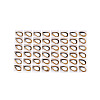 Electroplated Glass Charms EGLA-N006-065-3