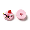 Opaque Resin Imitation Food Decoden Cabochons CRES-M014-01F-1