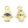 Brass Micro Pave Cubic Zirconia Pendants KK-P236-02G-1