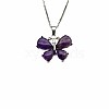 Crystal Butterfly Necklace Pendant Fashion Ornament Minimalist Pendant AM7436-3-1