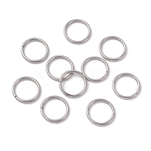 Non-Tarnish 304 Stainless Steel Jump Rings STAS-C040-01G-P