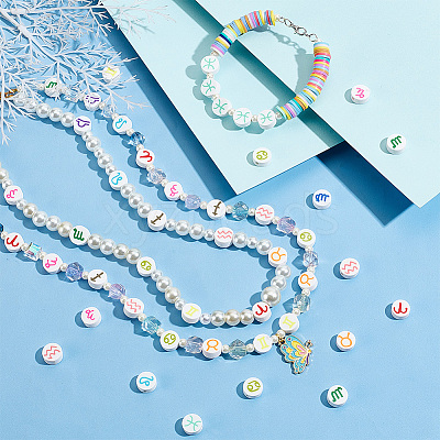 120Pcs 12 Styles Handmade Polymer Clay Beads CLAY-PH0001-91-1