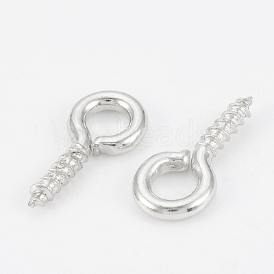 Iron Screw Eye Pin Peg Bails IFIN-S699-01C-P-NF-1