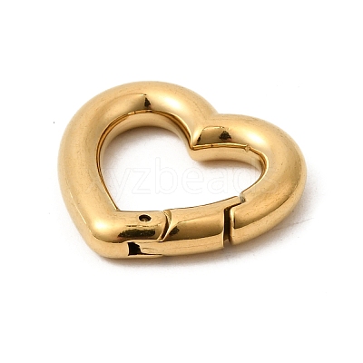 304 Stainless Steel Spring Gate Rings STAS-B128-03G-02-1