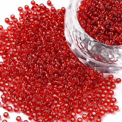 12/0 Grade A Round Glass Seed Beads SEED-Q007-F37-1