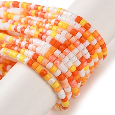 Handmade Lampwork Beads Strands LAMP-L078-008B-1