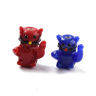 Handmade Lampwork Beads LAMP-I024-12-1