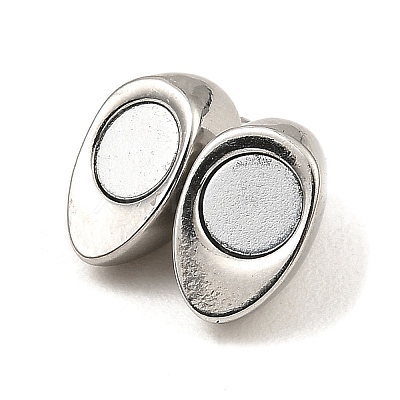 Non-Tarnish 304 Stainless Steel Magnetic Clasps LS-STAS-K265-01A-P-1