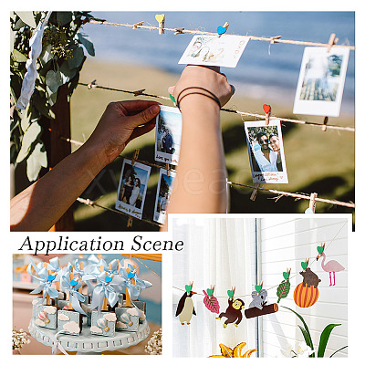DIY Photo Paper Craft Clips Making Kit DIY-YS0001-72-1